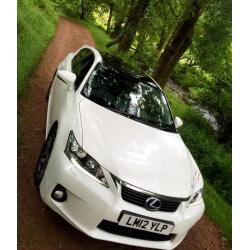 Lexus CT 200H WHITE 2012 PREMIUM