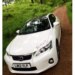 Lexus CT 200H WHITE 2012 PREMIUM