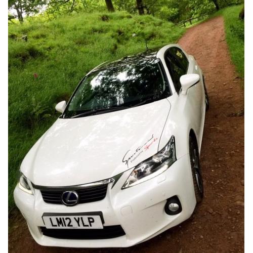 Lexus CT 200H WHITE 2012 PREMIUM