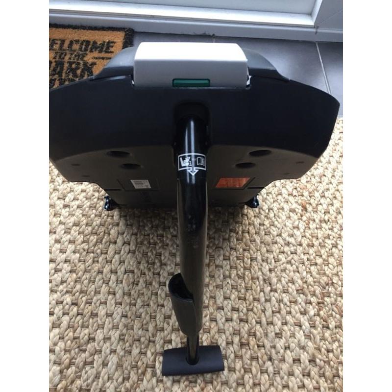 Isofix car seat base.