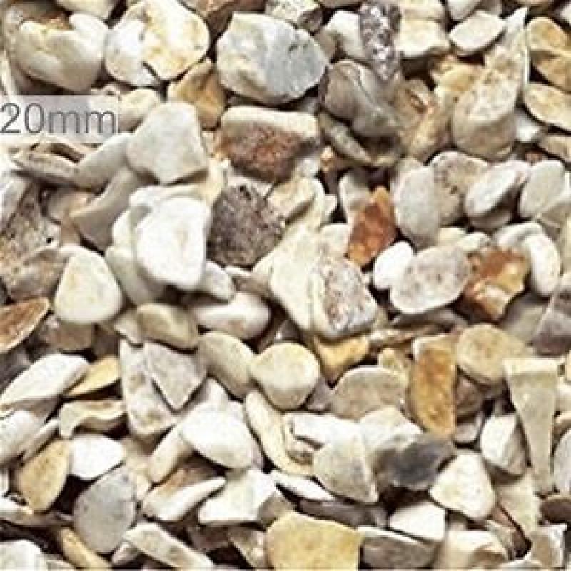 Buff Flint decorative chips