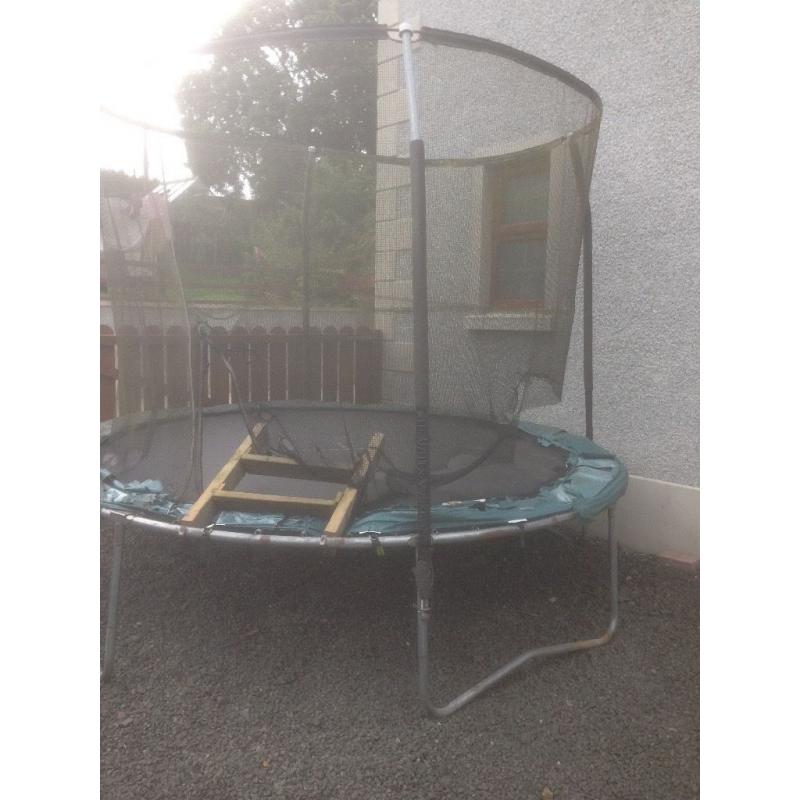 Trampoline in need of repair