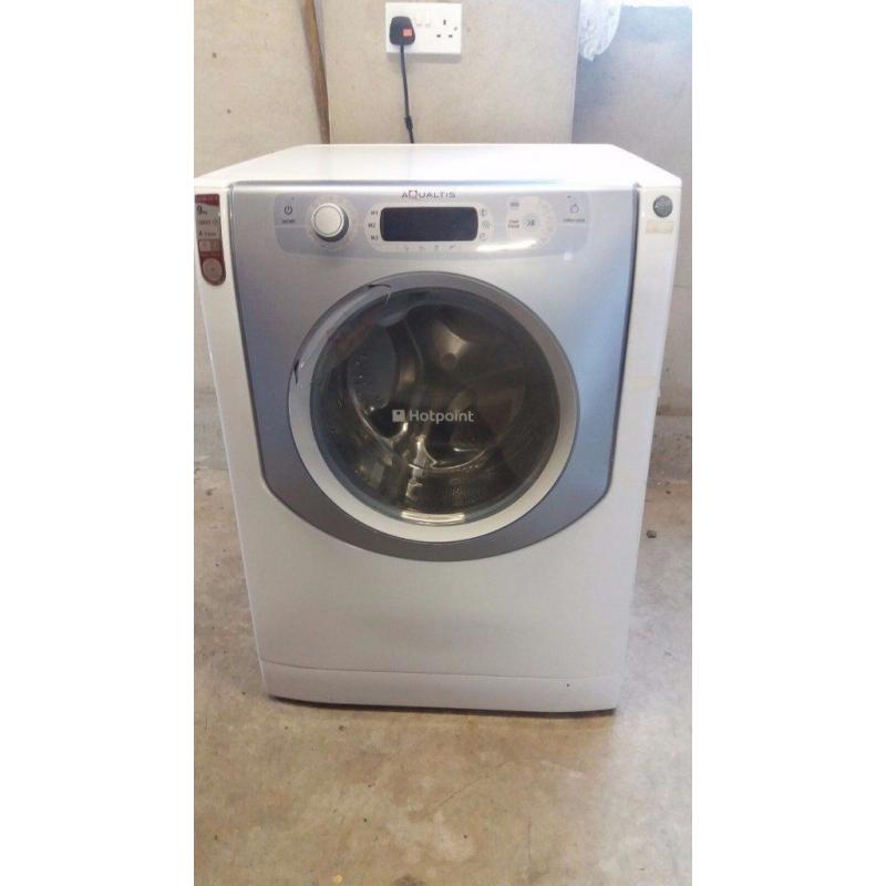 Hotpoint 9kg 1600 spin super silent A class washing machine