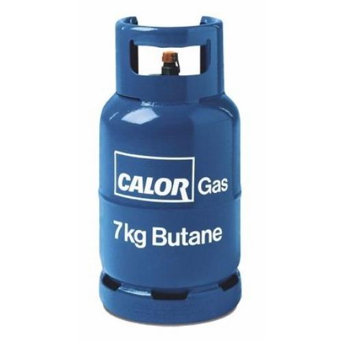 7kg calor gas bottle half full