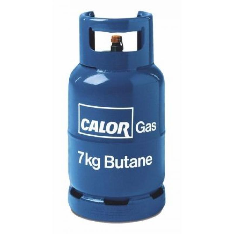 7kg calor gas bottle half full