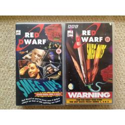 Collection of Red Dwarf Videos and books
