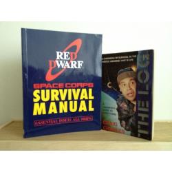 Collection of Red Dwarf Videos and books