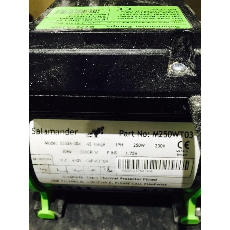Salamandar Shower Pump