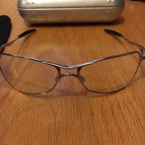 Oakley Crosshair Chrome frame, Photocromatic lenses + vault case