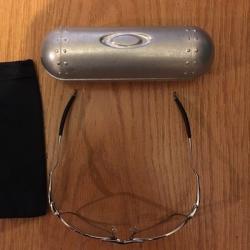 Oakley Crosshair Chrome frame, Photocromatic lenses + vault case