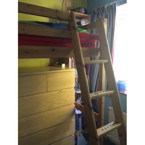 High sleeper bed