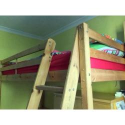 High sleeper bed