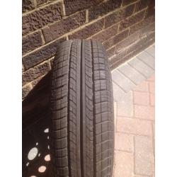 New tyre on spare wheel - Continental contiecocontact ep 175/65 r 14 82 t