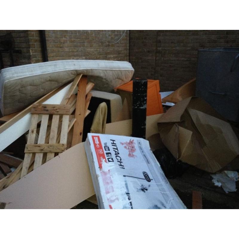 Rubbish removals, waste clearance, cheap, skip alternative, junk removal, south and west london