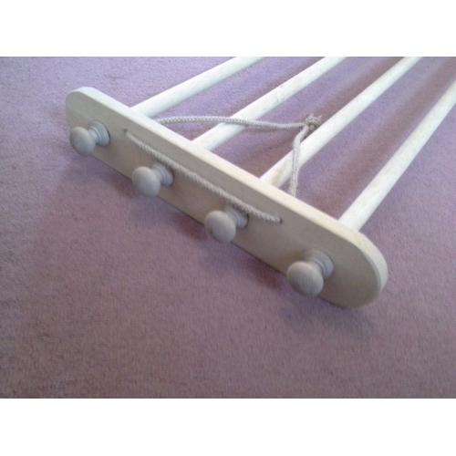 Wooden pan/laundry hanging rail, need to sell.