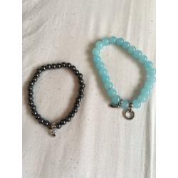 Bracelets X 4 and 1 anklet