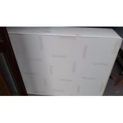 double bed base divan with drawers and headboard (no mattress) silentnight