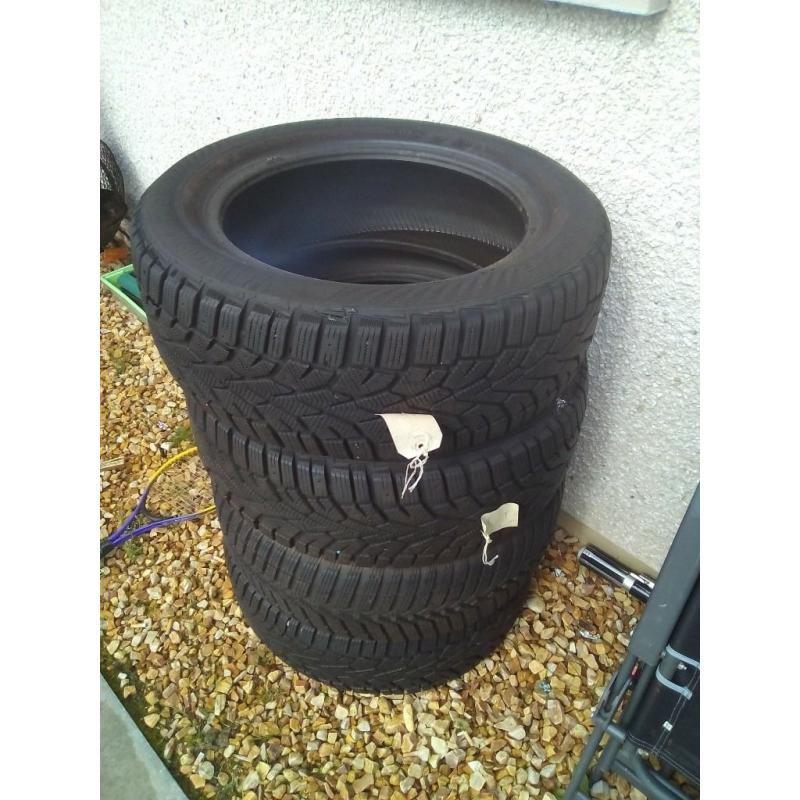 4 x Winter Tyres as new