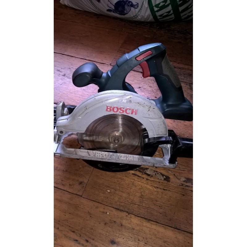 BOSCH 18 VOLT LITHIUM BARE CIRCULAR SAW
