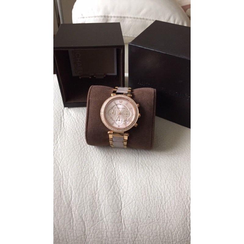Rose Gold Michael Kors watch