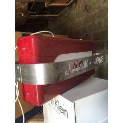 Jack Jones light up sign