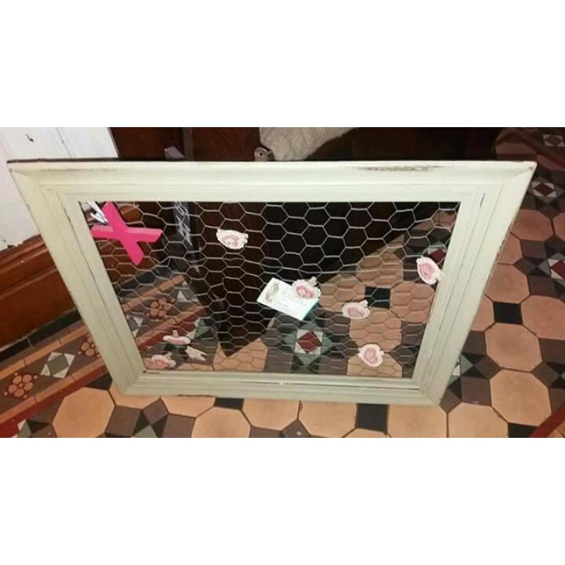 unique shabby chic memo board