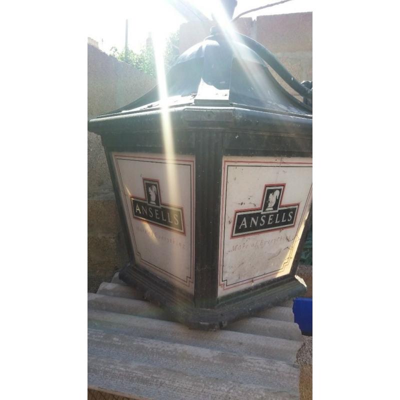 large outdoor lamps