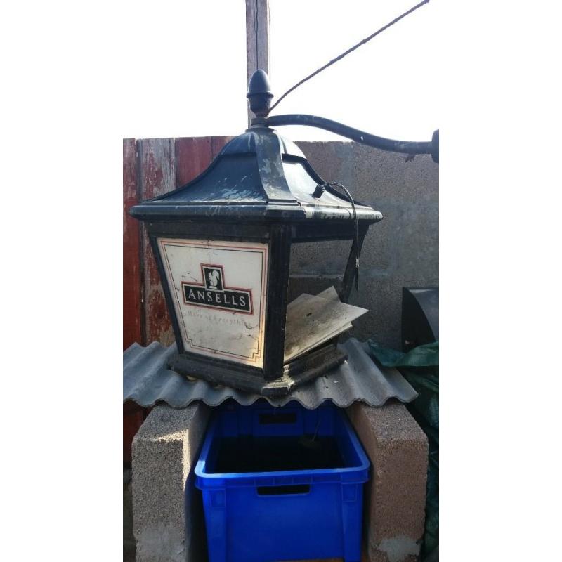large outdoor lamps