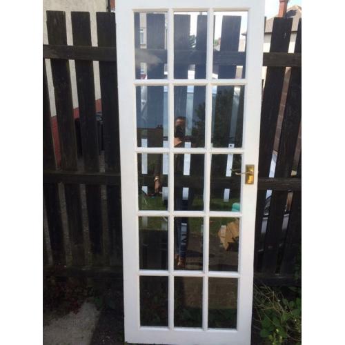 30 inch Fully glazed Door Clear Glass