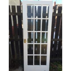 30 inch Fully glazed Door Frosted glass