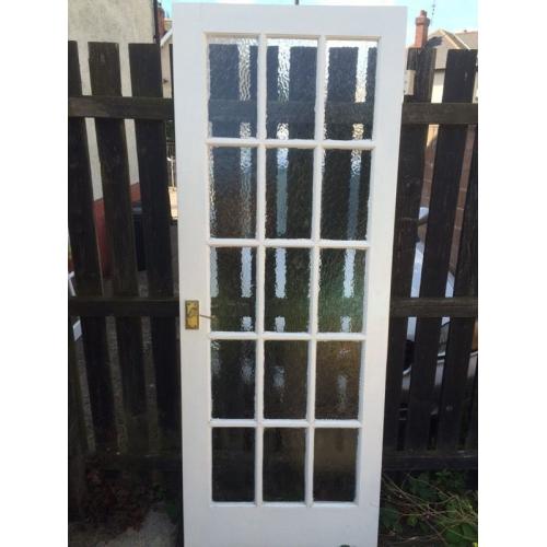 30 inch Fully glazed Door Frosted glass