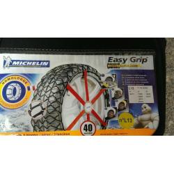 Michelin Easy Grip Composite Snow Chains L13 - Unused