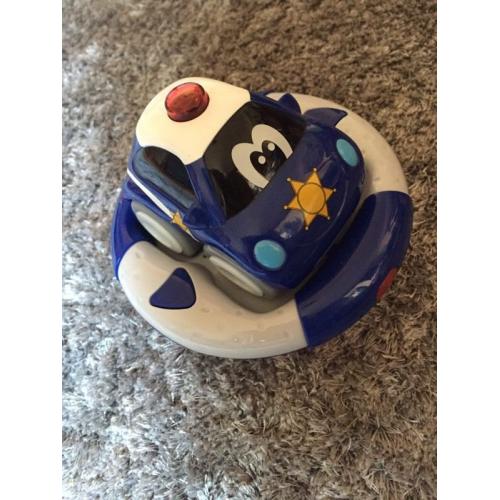 New chicco remote control charging police car