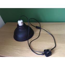 Reptile heat bulb holder