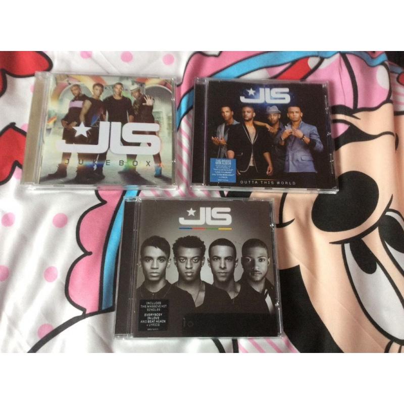 SET OF 3 JLS ALBUMS