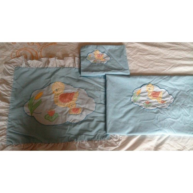 Baby Boys Cot-bed sheets & Quilt cover set