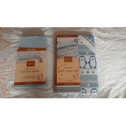 Baby Boys Cot-bed sheets & Quilt cover set