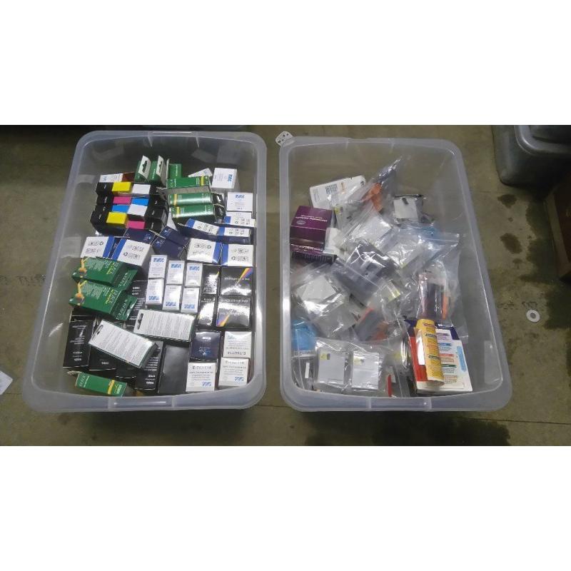 Job Lot Printers ink cartredges, camcorder, dvd & media players, routers, dvr's