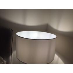 White big (35cm x 20cm) lampshade