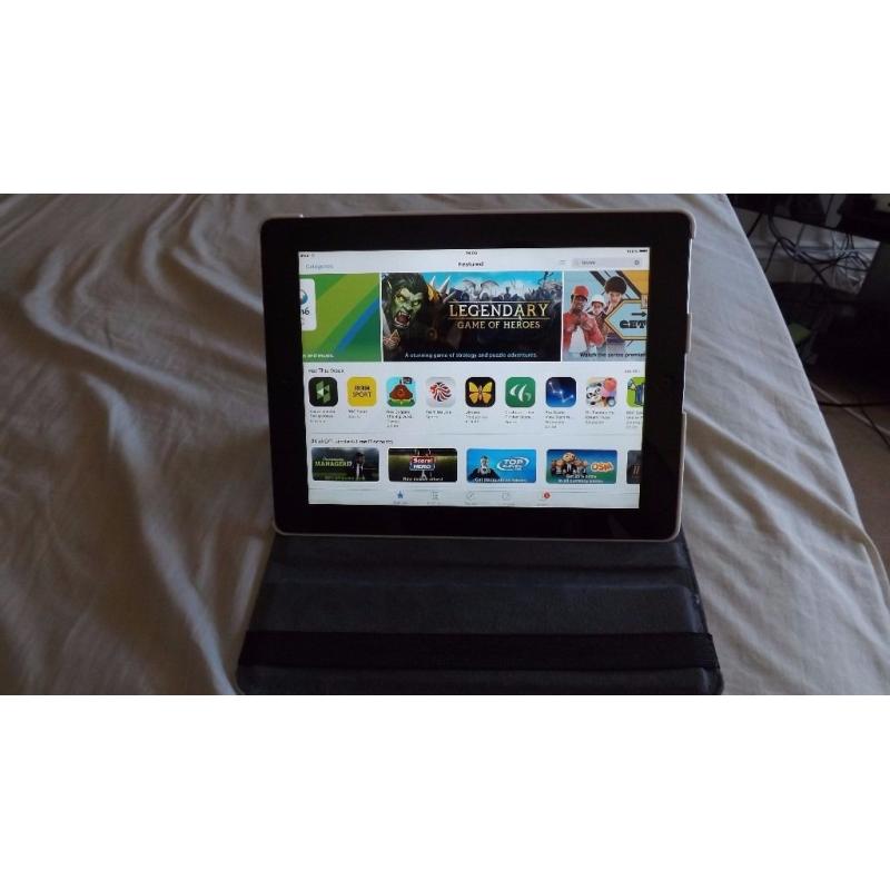Apple iPad 2 16GB, Wi-Fi, 9.7in - Black Good Condition
