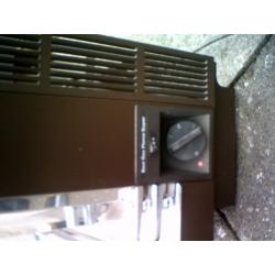 Baxi, real flame gas fire, heavy with backplate and pipe, bargain price to clear some space