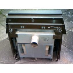 Baxi, real flame gas fire, heavy with backplate and pipe, bargain price to clear some space