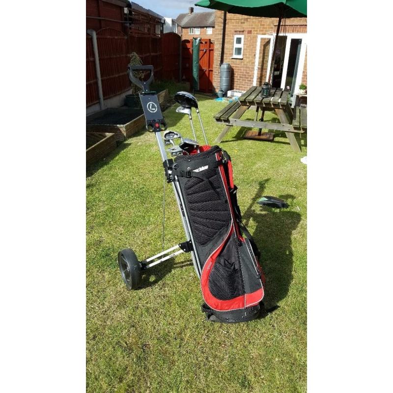 Golf Kit, Clubs, Bag, Trolley, Balls & Accessories, great full starter set