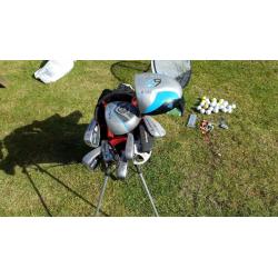 Golf Kit, Clubs, Bag, Trolley, Balls & Accessories, great full starter set