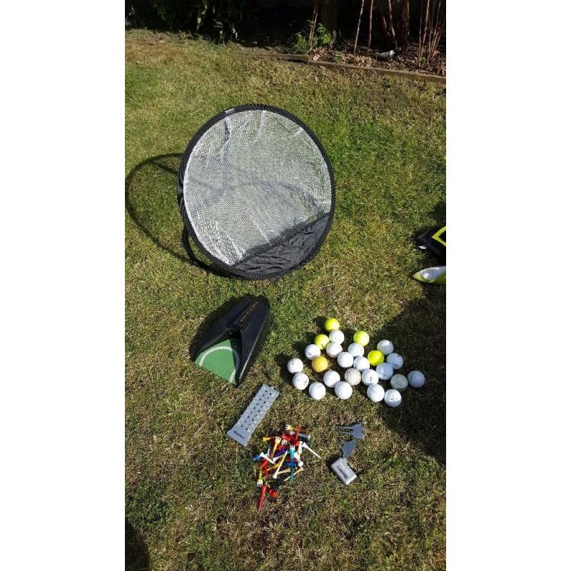 Golf Kit, Clubs, Bag, Trolley, Balls & Accessories, great full starter set