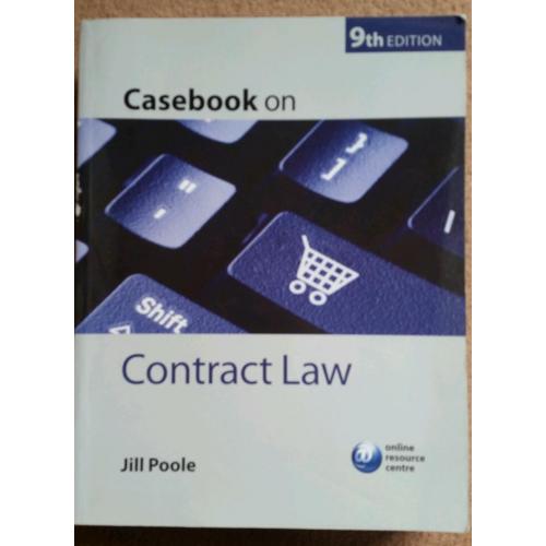 Casebook on Contract Law (9th Edition)