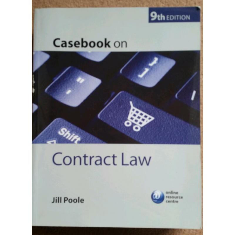 Casebook on Contract Law (9th Edition)
