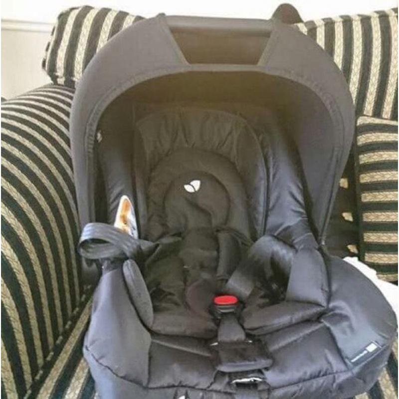 Baby car seat and base