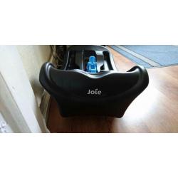 Baby car seat and base