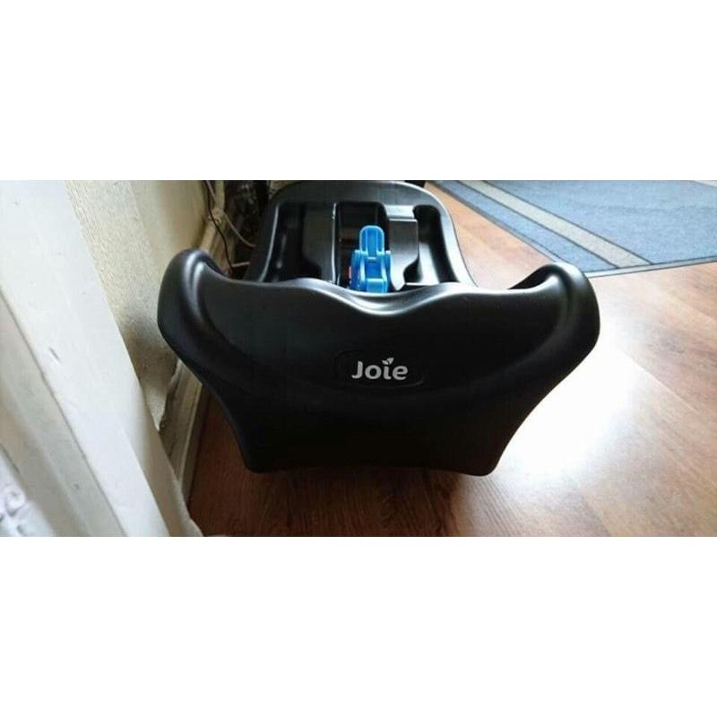 Baby car seat and base